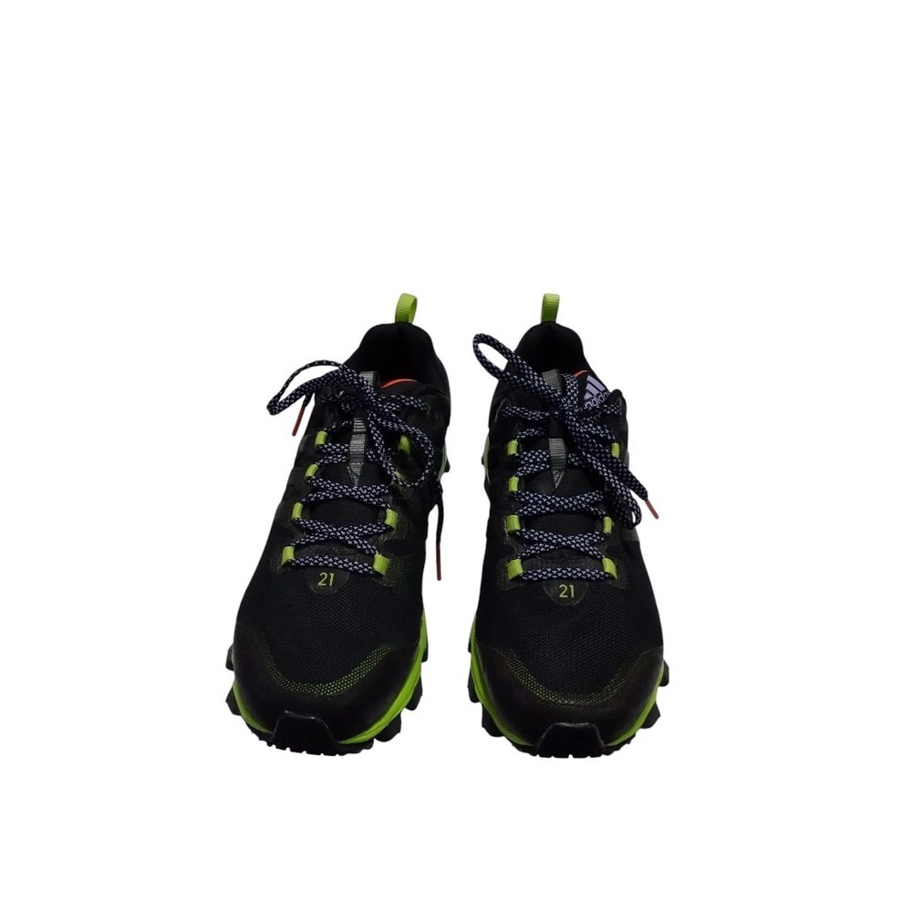 Adidas Response Trail 21 running shoes Womens 9‎ in black and lime green Outdoor - Picture 5 of 7